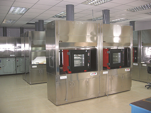 化驗室專用全鋼實驗臺：中央臺 / 邊臺定制，廠家直供品質(zhì)款